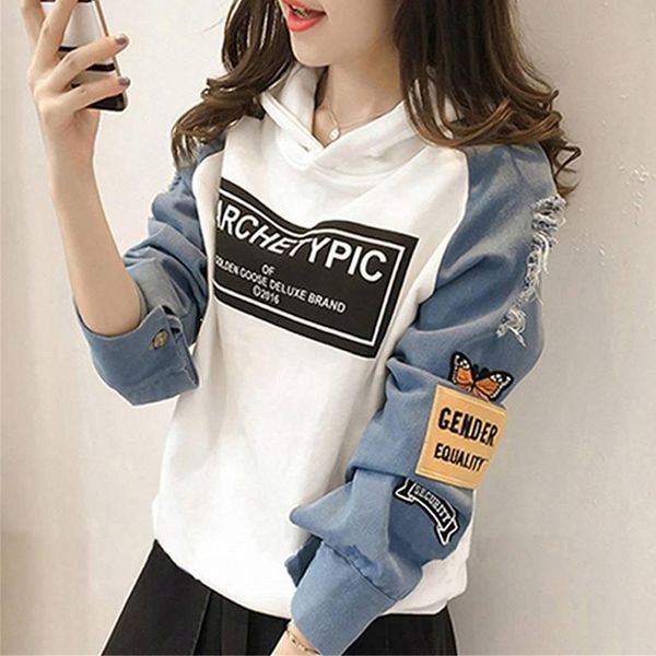 kpop autumn women hoodies 2020 fashion new printed patchwork oversized pullover female hooded shirts streetwear young, Black
kpop autumn women hoodies 2020 fashion new printed patchwork oversized pullover female hooded shirts streetwear young, Black