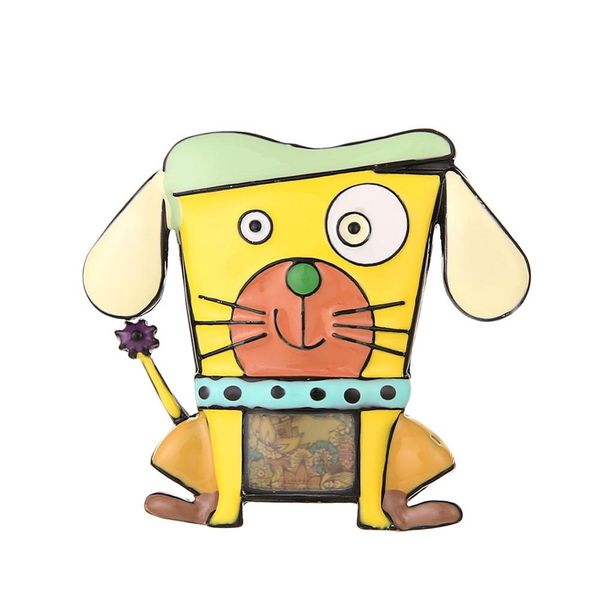 brooch of cute dog enamel pin cartoon animal lapel pins custom badge gift for kids girl brooches alloy jewelry new brooch, Gray
brooch of cute dog enamel pin cartoon animal lapel pins custom badge gift for kids girl brooches alloy jewelry new brooch, Gray