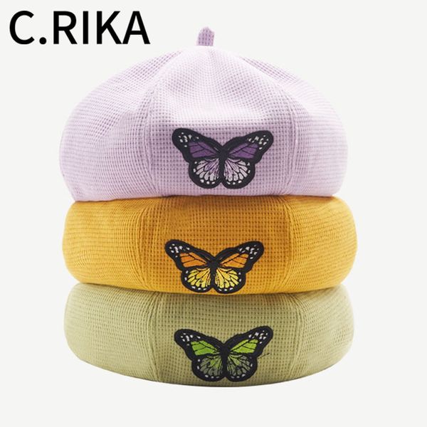 berets harajuku butterfly embroidery beret women girls autumn winter fashion hat tide knitting octagonal lady painter, Blue;gray
berets harajuku butterfly embroidery beret women girls autumn winter fashion hat tide knitting octagonal lady painter, Blue;gray
