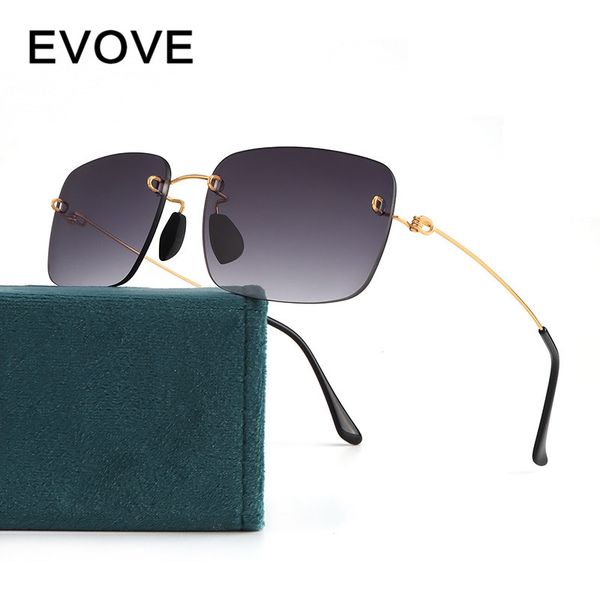 sunglasses evove rimless men women no screw sun glasses for man ultra-light gradient tint lens driving fishing shades 2021, White;black
sunglasses evove rimless men women no screw sun glasses for man ultra-light gradient tint lens driving fishing shades 2021, White;black