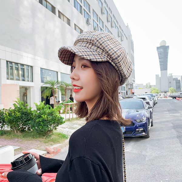 stingy brim hats burizzi autumn winter women octagonal sboy cap warm cotton casual painter hat fashion plaid lady beret tweed british, Blue;gray
stingy brim hats burizzi autumn winter women octagonal sboy cap warm cotton casual painter hat fashion plaid lady beret tweed british, Blue;gray
