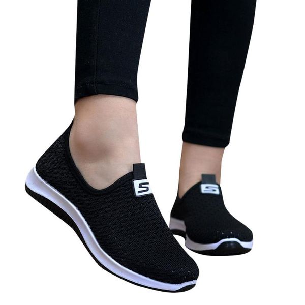 women mesh shoes summer flat sneaker fashion breathable shoes casual lightweight outdoor travel running slip-on mesh flat, Black
women mesh shoes summer flat sneaker fashion breathable shoes casual lightweight outdoor travel running slip-on mesh flat, Black