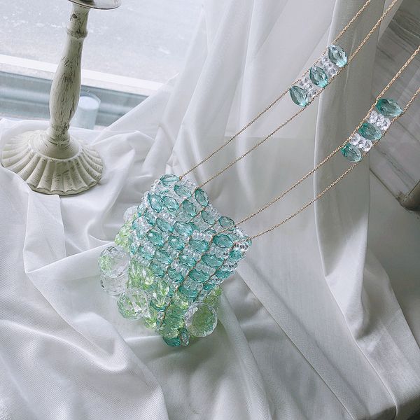 luxurys designers bags green crystal small handmade beads bag acrylic crystal beaded bag ins fairy holiday wind cross-body small bag
luxurys designers bags green crystal small handmade beads bag acrylic crystal beaded bag ins fairy holiday wind cross-body small bag