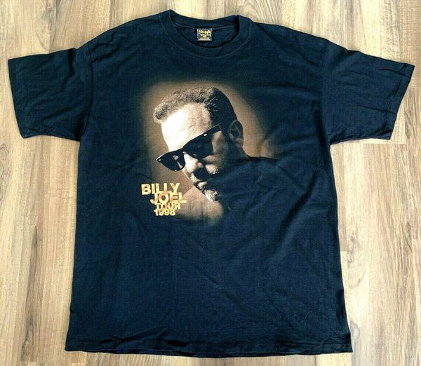 vintage 1998 billy joel tour t shirt sold out concert single stitch black 2xl 2020 fashion short
vintage 1998 billy joel tour t shirt sold out concert single stitch black 2xl 2020 fashion short