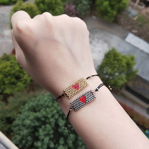 fairywoo miyuki bracelet punk heart bracelets womens bracelets jewelry egypt girl for kids handmade bracelet wholesale, Golden;silver
fairywoo miyuki bracelet punk heart bracelets womens bracelets jewelry egypt girl for kids handmade bracelet wholesale, Golden;silver