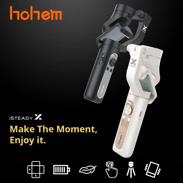 hohem isteady x smartphone gimbal stabilizer
hohem isteady x smartphone gimbal stabilizer