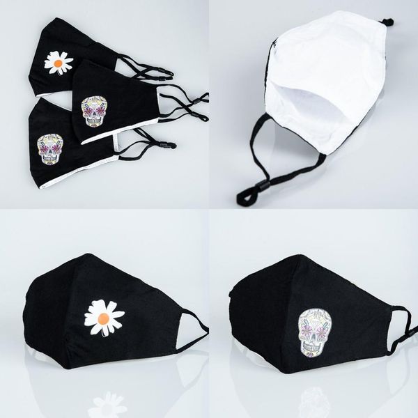 in stock black flower skull print washable designer face mask anti-dust reusable protective cotton cloth party mouth masks
in stock black flower skull print washable designer face mask anti-dust reusable protective cotton cloth party mouth masks