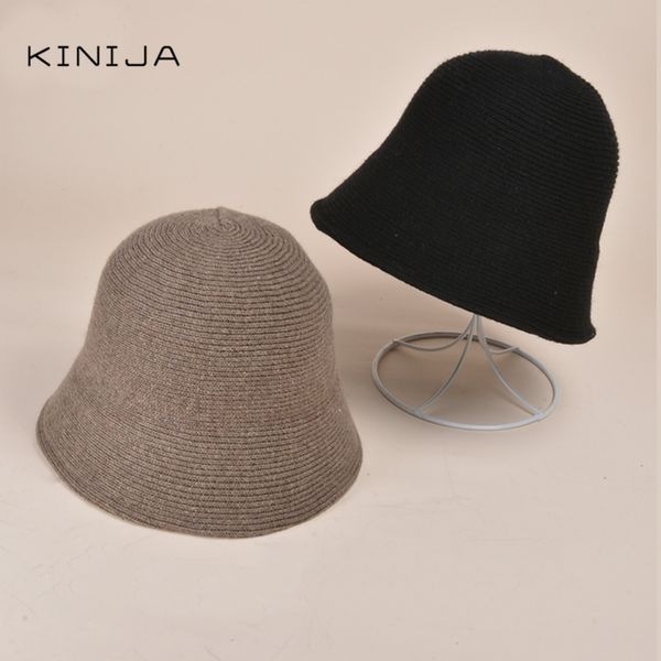 stingy brim hats women wool knitted bucket hat cylind korean fashion japanese retro autumn winter bell cap men fisherman girl fedora, Blue;gray
stingy brim hats women wool knitted bucket hat cylind korean fashion japanese retro autumn winter bell cap men fisherman girl fedora, Blue;gray