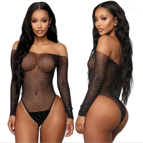 underwears women slim open fork uniforms womens slash neck jimpsuits woman rhinestone see though, Black;white
underwears women slim open fork uniforms womens slash neck jimpsuits woman rhinestone see though, Black;white