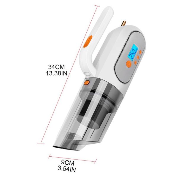 multifunctional vehicle-mounted vacuum cleaner with air pump tire pressure monitoring lighting portable car vacuum
multifunctional vehicle-mounted vacuum cleaner with air pump tire pressure monitoring lighting portable car vacuum