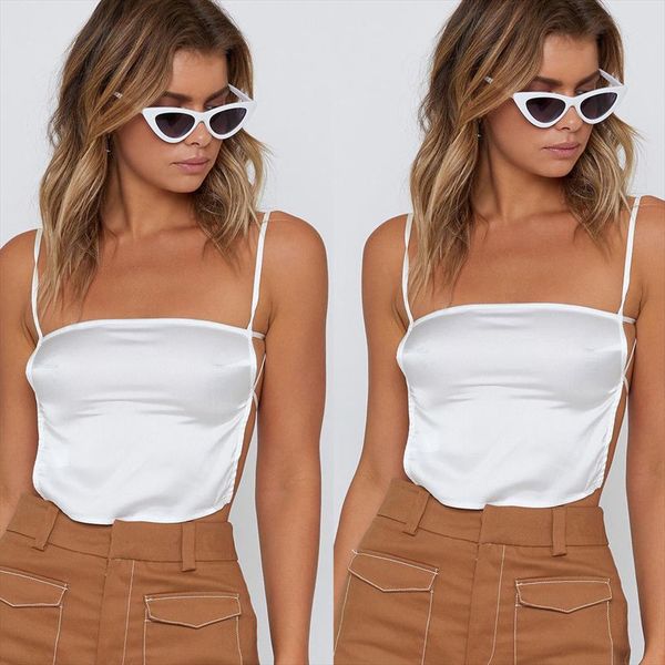 fashion women ladies tank strap backless stain vest tank summer women clothing, White
fashion women ladies tank strap backless stain vest tank summer women clothing, White