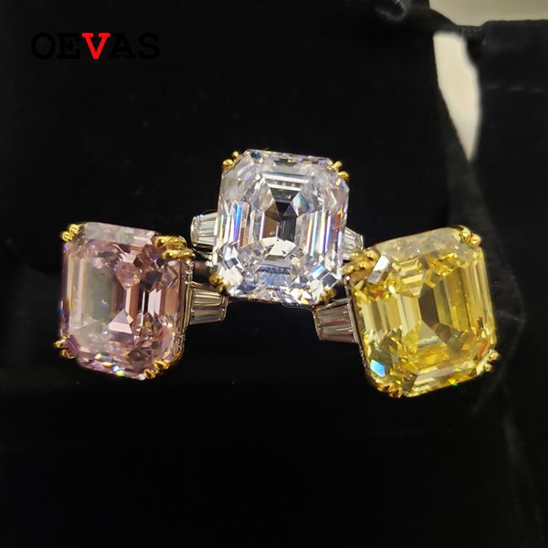 oevas 100% 925 sterling silver sparkling 30 s high carbon diamond wedding rings for women engagement party fine jewelry, Golden;silver
oevas 100% 925 sterling silver sparkling 30 s high carbon diamond wedding rings for women engagement party fine jewelry, Golden;silver