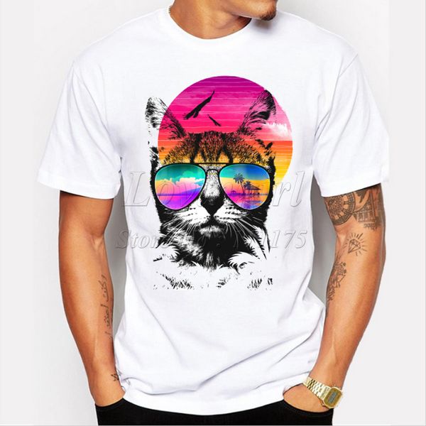 2015 men's fashion short sleeve summer cat printed t-shirt harajuku funny tee shirts hipster o-neck cool
2015 men's fashion short sleeve summer cat printed t-shirt harajuku funny tee shirts hipster o-neck cool