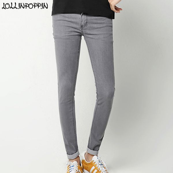 men gray skinny jeans slim denim pants new 2020 korean fashion mens elastic grey jeans ing, Blue
men gray skinny jeans slim denim pants new 2020 korean fashion mens elastic grey jeans ing, Blue