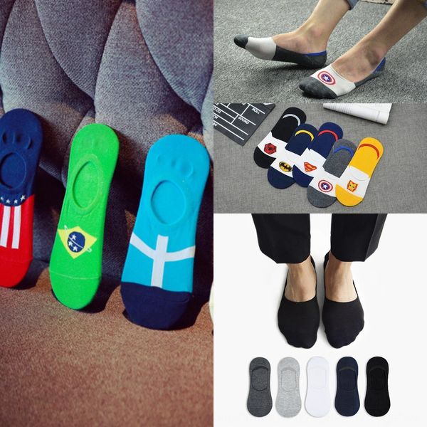 summer new low-shallow-mouth invisible silicone invisible men's cotton sweat-absorbing deodorant socks men's silicone non-slip boa, Black
summer new low-shallow-mouth invisible silicone invisible men's cotton sweat-absorbing deodorant socks men's silicone non-slip boa, Black