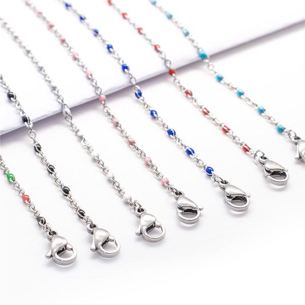 doreenbeads stainless steel link cable chain necklace metal enamel necklaces women men jewelry gifts 45cm\ 50cm\60cm long 1 pc, Silver
doreenbeads stainless steel link cable chain necklace metal enamel necklaces women men jewelry gifts 45cm\ 50cm\60cm long 1 pc, Silver