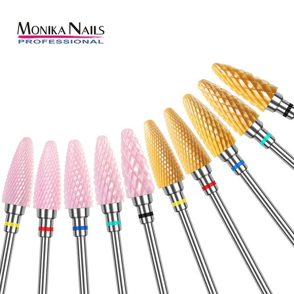 nail art equipment monika ceramic drill bits electric manicure machine accessories dead skin cutter file tool, Silver
nail art equipment monika ceramic drill bits electric manicure machine accessories dead skin cutter file tool, Silver
