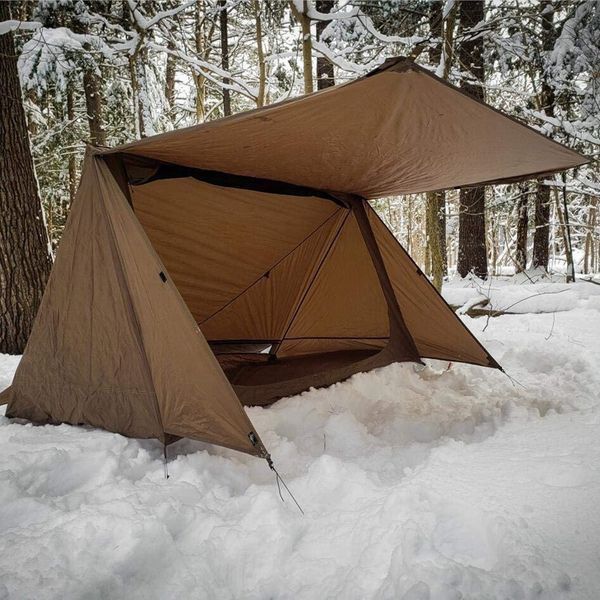 3 season double person camping tent ultralight nylon shelter baker tent for bushcraft survivalists hunting hiking
3 season double person camping tent ultralight nylon shelter baker tent for bushcraft survivalists hunting hiking