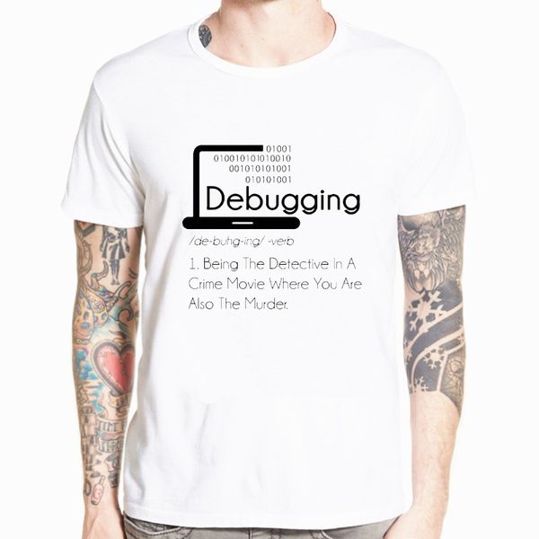 debugging definition t-shirt programmers coding gift casua t shirts men's short sleeve tees round collar vintage big size
debugging definition t-shirt programmers coding gift casua t shirts men's short sleeve tees round collar vintage big size