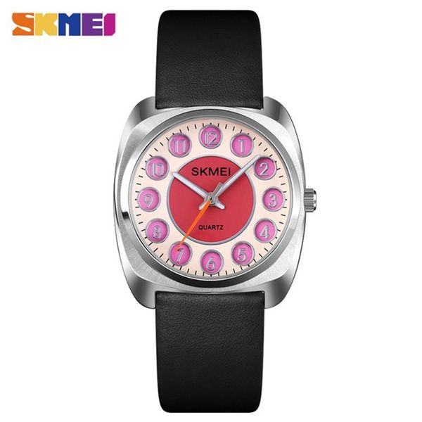 wristwatches skmei 2021 fashion quartz watch women leather bracelet dress wacthes ladies clock 30m waterproof female, Slivery;brown
wristwatches skmei 2021 fashion quartz watch women leather bracelet dress wacthes ladies clock 30m waterproof female, Slivery;brown