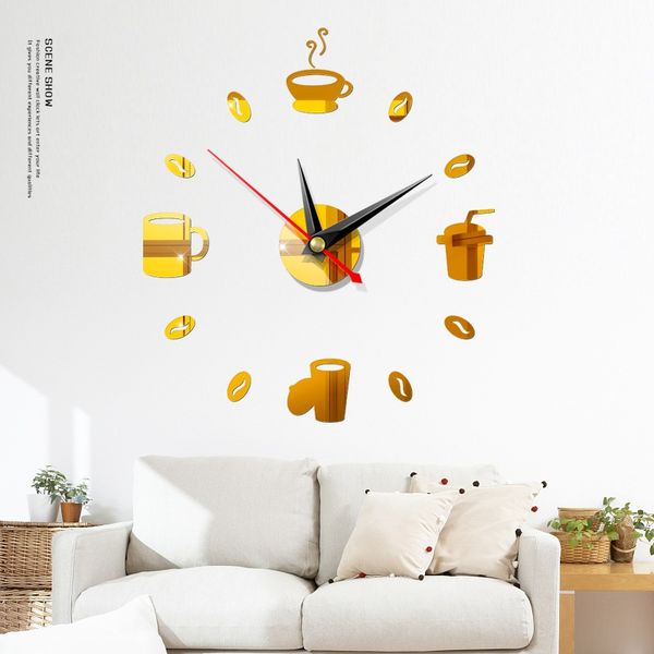 diy wall clock living room new acrylic quartz watch 3d clocks home decoration metal wall sticker
diy wall clock living room new acrylic quartz watch 3d clocks home decoration metal wall sticker