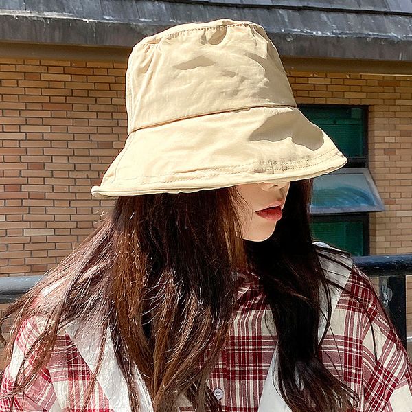 korean fashion cotton fisherman cap autumn girl panama bucket hat summer uv protection sun hat outdoor beach fishing men cap, Blue;gray
korean fashion cotton fisherman cap autumn girl panama bucket hat summer uv protection sun hat outdoor beach fishing men cap, Blue;gray