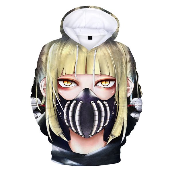 my hero academia химико тога 3d printed толстовки мужчины женщины вскользь пуловер аниме печати косплей harajuku hoodie, Black
my hero academia химико тога 3d printed толстовки мужчины женщины вскользь пуловер аниме печати косплей harajuku hoodie, Black