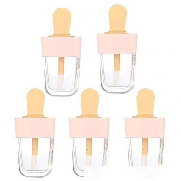 5pcs ice cream shaped empty lip gloss tube container diy cosmetic refillable bottles container tool makeup organizer
5pcs ice cream shaped empty lip gloss tube container diy cosmetic refillable bottles container tool makeup organizer