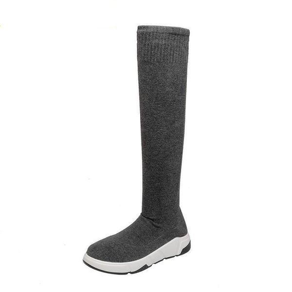 boots winter womens medium length thick bottom round toe slip on warm female over the knee long black stretch fabric
boots winter womens medium length thick bottom round toe slip on warm female over the knee long black stretch fabric