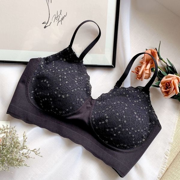 new sport bra fashion seamless full foam-latex cup beauty back without steel ring vest one-piece push up bra, White;black
new sport bra fashion seamless full foam-latex cup beauty back without steel ring vest one-piece push up bra, White;black