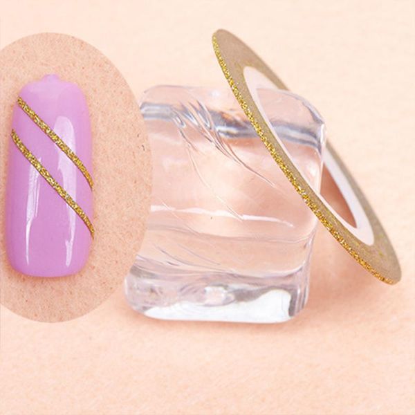 nail glitter thin striping tape line sticker roll art decoration stickers pretty, Silver;gold
nail glitter thin striping tape line sticker roll art decoration stickers pretty, Silver;gold