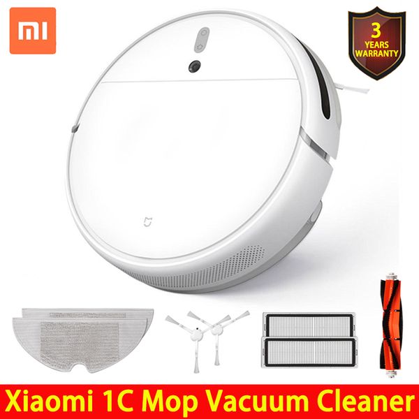mijia mop robot vacuum cleaner 1c for home auto sweeping mopping dust sterilize cyclone suction smart planned wifi app
mijia mop robot vacuum cleaner 1c for home auto sweeping mopping dust sterilize cyclone suction smart planned wifi app