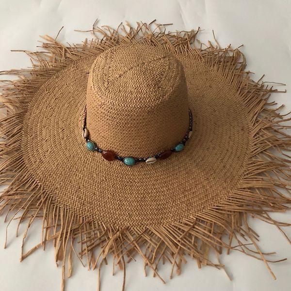 zjbechahmu fashion solid straw sun hats for women girl summer cap outdoor holiday sunshade folding beach hat jewelry accessories, Blue;gray
zjbechahmu fashion solid straw sun hats for women girl summer cap outdoor holiday sunshade folding beach hat jewelry accessories, Blue;gray