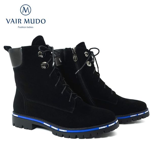 vair mudo ankle boots shoes women black autumn winter short plush and wool kid suede round toe leather low heels female dx106
vair mudo ankle boots shoes women black autumn winter short plush and wool kid suede round toe leather low heels female dx106