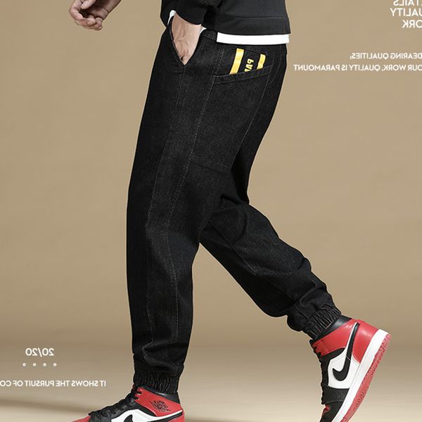 men's jeans style plus size loose fashion denim trousers men stretch pants autumn spring big young long male, Blue
men's jeans style plus size loose fashion denim trousers men stretch pants autumn spring big young long male, Blue
