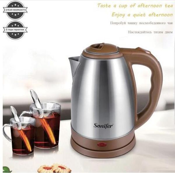 1.8l stainless steel electric kettle 1500w household quick heating electric boiling pot
1.8l stainless steel electric kettle 1500w household quick heating electric boiling pot
