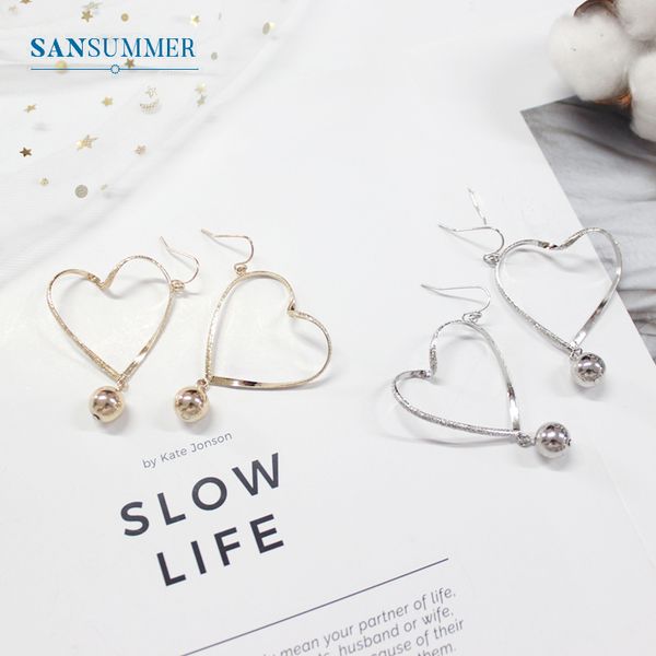 dangle & chandelier sansummer earrings fashion contracted hollow out heart shape women pure golden double color earring jewelry 5340, Silver
dangle & chandelier sansummer earrings fashion contracted hollow out heart shape women pure golden double color earring jewelry 5340, Silver