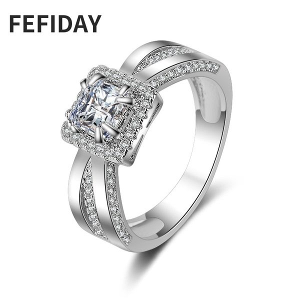 wedding rings fefiday female finger zircon custom promise ring women crystal stone infinity womens engagement for, Slivery;golden
wedding rings fefiday female finger zircon custom promise ring women crystal stone infinity womens engagement for, Slivery;golden