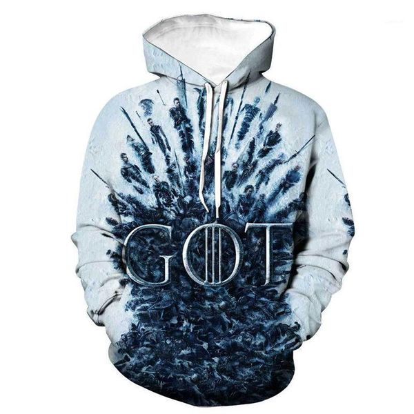 hooded sweatshirts homme apparel, got 3d print long sleeve mens hoodies designer game film fashion mens, Black
hooded sweatshirts homme apparel, got 3d print long sleeve mens hoodies designer game film fashion mens, Black
