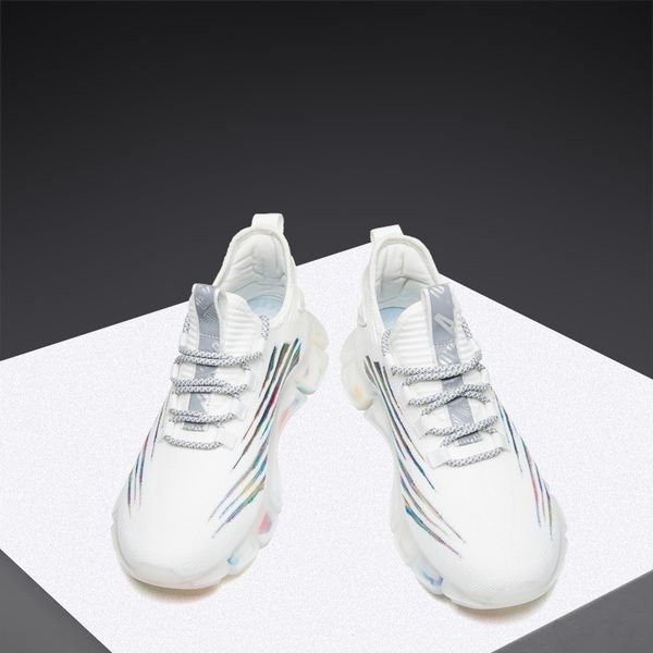 men's shoes personality male tide sneakers breathable lace-up man sports casual shoes, Black
men's shoes personality male tide sneakers breathable lace-up man sports casual shoes, Black