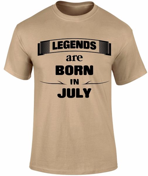 men t shirt legends are born in january birthday month birth day slogan funny t shirt summer t-shirt