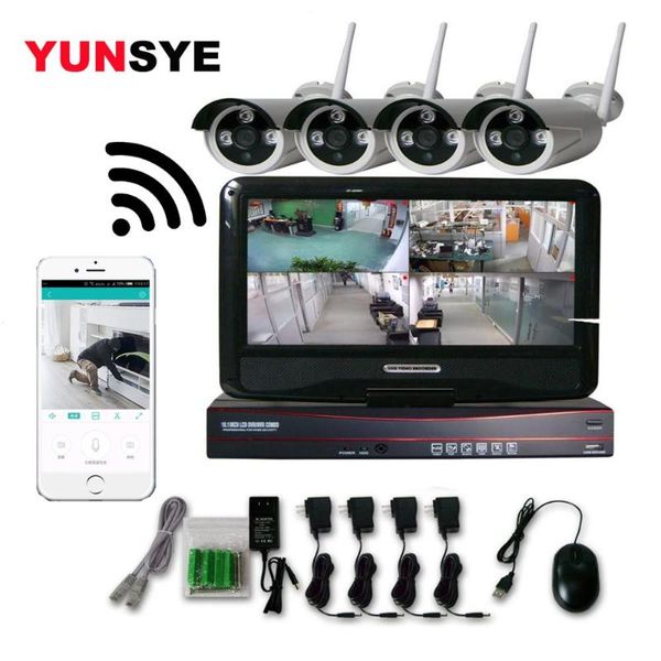 systems yunsye 4ch 2mp 1080p wireless nvr kit 10 'lcd hd outdoor security ip camera video surveillance wifi cctv system
systems yunsye 4ch 2mp 1080p wireless nvr kit 10 'lcd hd outdoor security ip camera video surveillance wifi cctv system