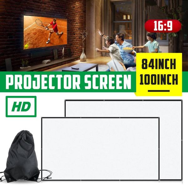 projection screens projector screen 60 72 84 100 120 inch 3d hd wall mounted portable canvas led for home theater
projection screens projector screen 60 72 84 100 120 inch 3d hd wall mounted portable canvas led for home theater