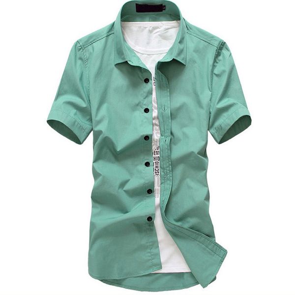 men's casual shirts fashion 2021 shirt young leisure solid cotton slim fit spring summer short sleeve half top, White;black
men's casual shirts fashion 2021 shirt young leisure solid cotton slim fit spring summer short sleeve half top, White;black
