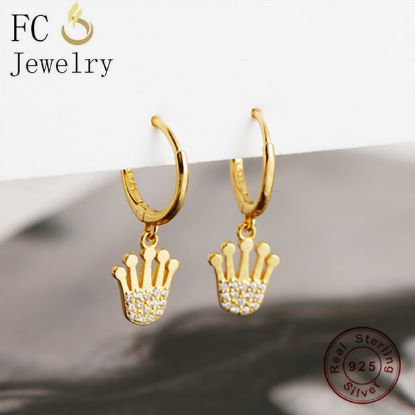 hoop & huggie fc jewelry 925 sterling silver small gold princess crown mix zircon earring for women bithday ear piercing pendientes 2021, Golden;silver
hoop & huggie fc jewelry 925 sterling silver small gold princess crown mix zircon earring for women bithday ear piercing pendientes 2021, Golden;silver