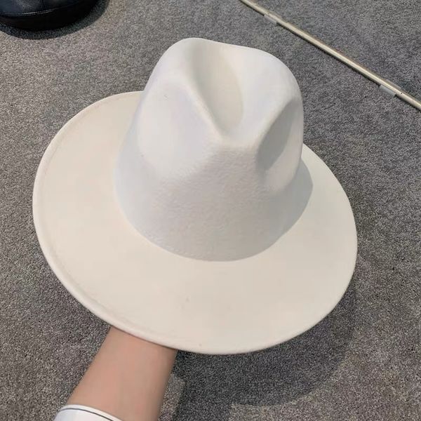 elegant wool felt hat white wide brim fedoras for wedding hat fedora lady winter floppy sombrero mujer fascinator cap, Blue;gray
elegant wool felt hat white wide brim fedoras for wedding hat fedora lady winter floppy sombrero mujer fascinator cap, Blue;gray