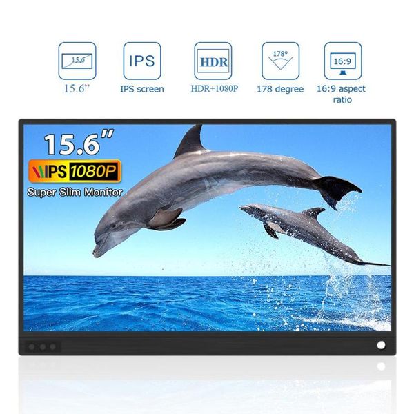 15.6 inch portable monitor hdmi 1920x1080 hd ips type c display computer led ultra-thin monitor for pro huawei mate20
15.6 inch portable monitor hdmi 1920x1080 hd ips type c display computer led ultra-thin monitor for pro huawei mate20
