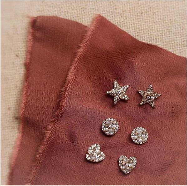 stud 2021 arrived minimal delicate cubic zirconia small mini geometric round heart star earring for girl, Golden;silver
stud 2021 arrived minimal delicate cubic zirconia small mini geometric round heart star earring for girl, Golden;silver