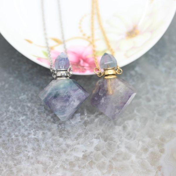 charms natural fluorite gems prismatic perfume bottle gold/silvers chains pendants jewelry bulk ,faceted quartz necklace making, Bronze;silver
charms natural fluorite gems prismatic perfume bottle gold/silvers chains pendants jewelry bulk ,faceted quartz necklace making, Bronze;silver