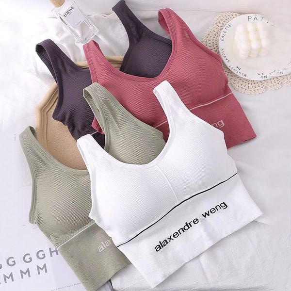 women vest cotton bra backless sports bralette lingerie padded wireless brassiere u-shaped beauty back underwear #f, Red;black
women vest cotton bra backless sports bralette lingerie padded wireless brassiere u-shaped beauty back underwear #f, Red;black